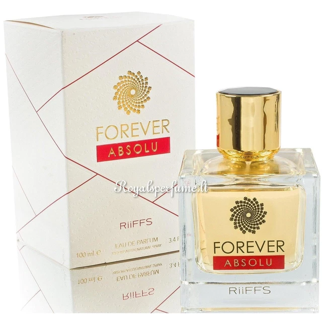 Forever Absolu By RIIFFS Oriental Fragrance Arabic Perfumed Water Unisex 100ml