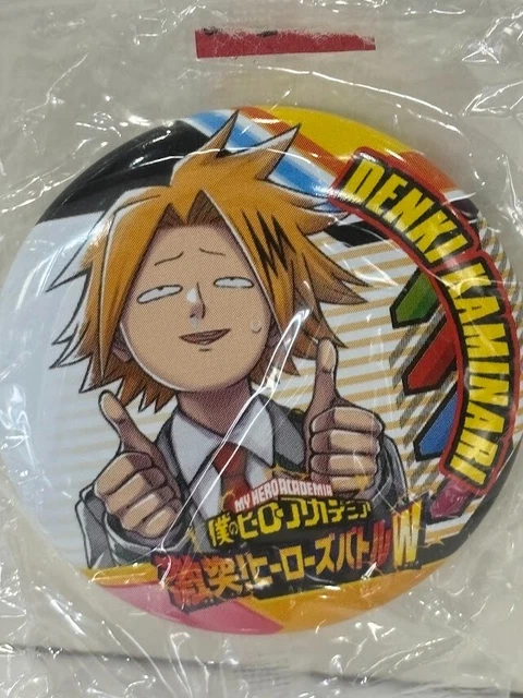MY HERO ACADEMIA Denki Kaminari Badge Pins Bouton Badge Clash Des Héros ...