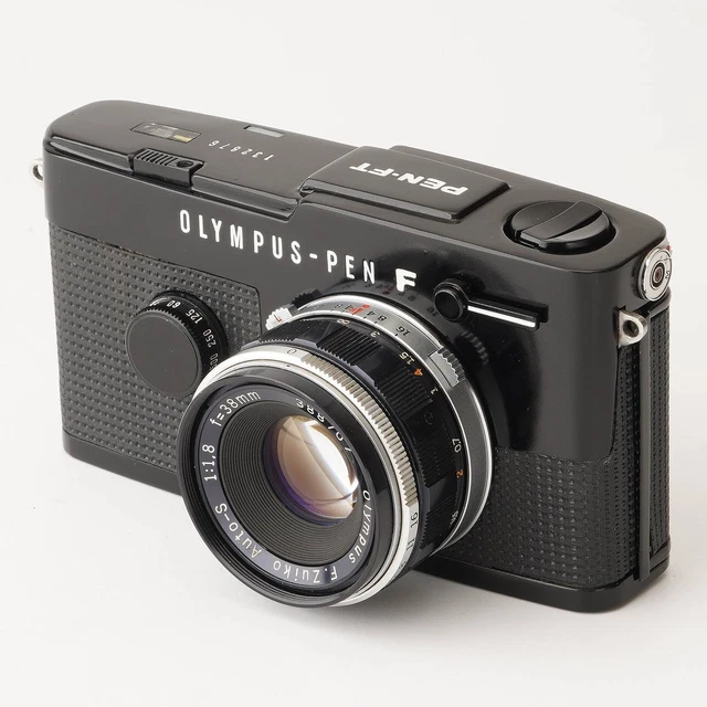 OLYMPUS PEN FT with F Zuiko Auto S 38mm F1.8 Lens Film