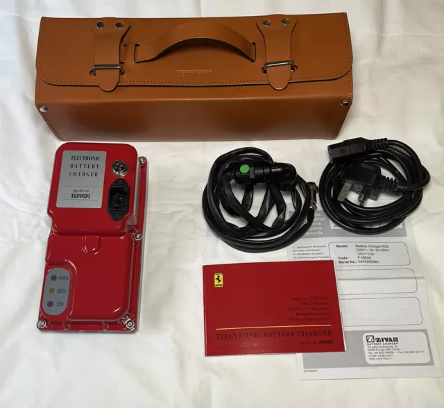 Ferrari Battery Charger Conditioner - Schedoni - ENZO,575M,360,355 etc