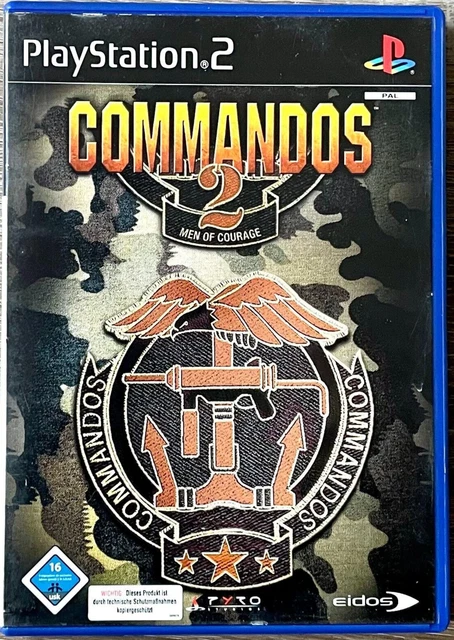 Commandos 2 Men of Courage - gioco PS2 (Sony Playstation 2)