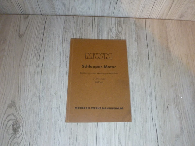 Produktbild von MWM Motor KD215 – Betriebsanleitung & Ersatzteilliste, Gebunden, Deutsch (Eil-Bulldog)