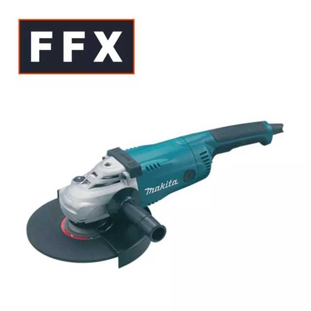 Makita GA9020 240v 230mm Angle Grinder 9in Corded Brushed 2000w Wheel Guard