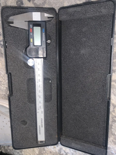 Whitworth Digital Display Caliper 6" 150mm w/Case 247D