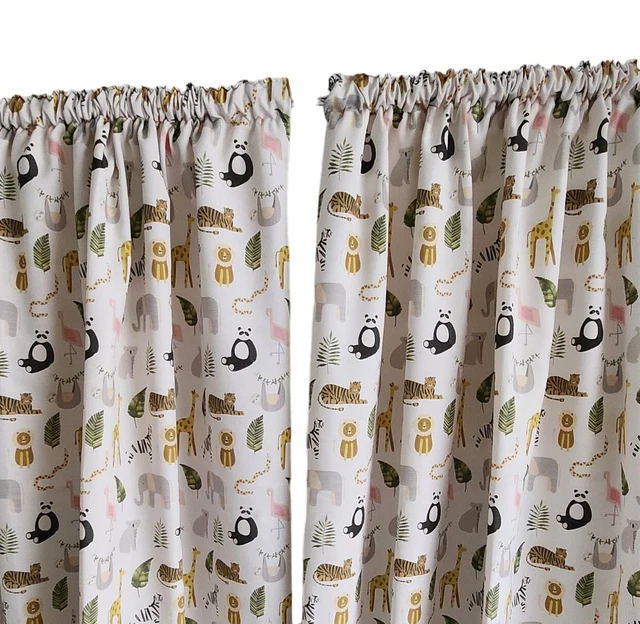Set Of One Pair  Curtains ,pencil Pleat