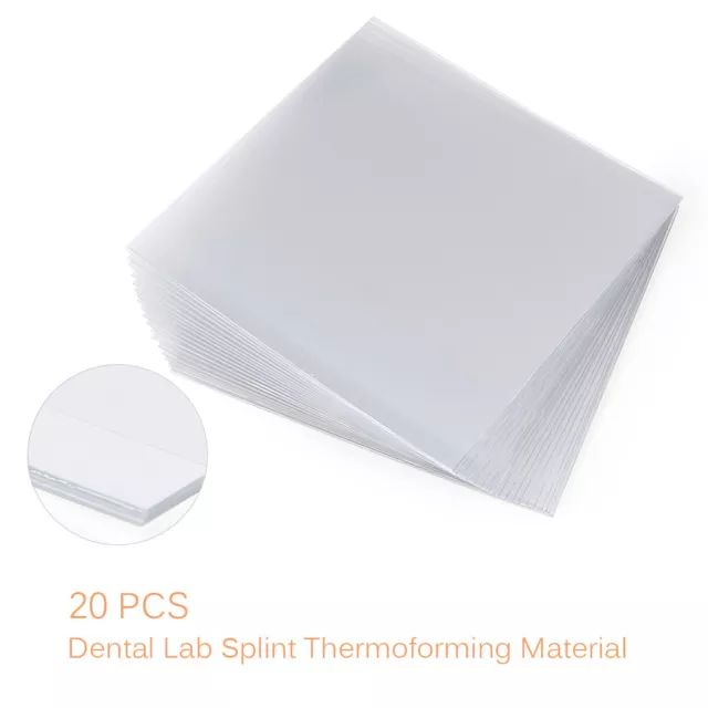 1.0/1.5/2.0mm Dental Lab Vacuum Forming Hard Splint Thermoforming Material UK