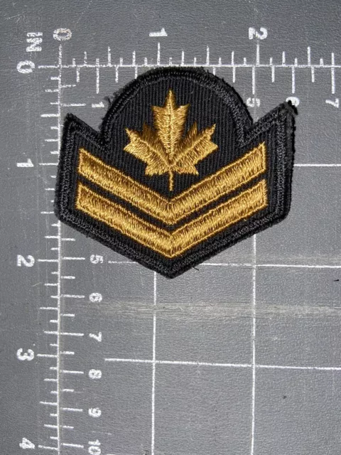 Royal Canadian Armed Forces Military Patch Chevron Rank Insignia Master Corporal