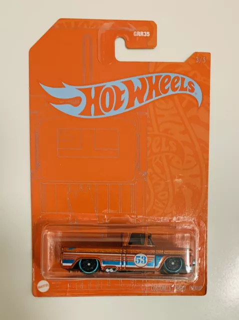 Hot Wheels Custom '62 Chevy Pick Up  new/carded.