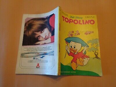 Topolino N°697 Originale Mondadori Disney"Molto Buono"1969 Con Bollini