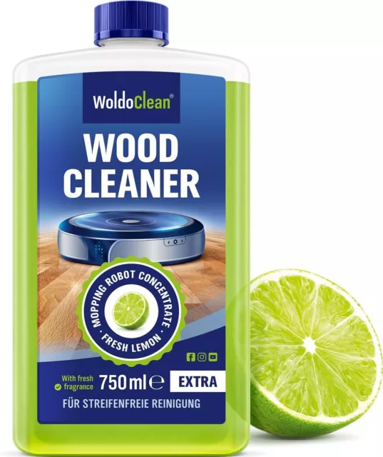 Detergente per robot con antiodore 750ml -parquet, laminato, piastrelle, legno