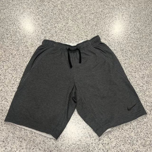 Nike DRI-FIT men’s  athletic gray Cotton shorts size S