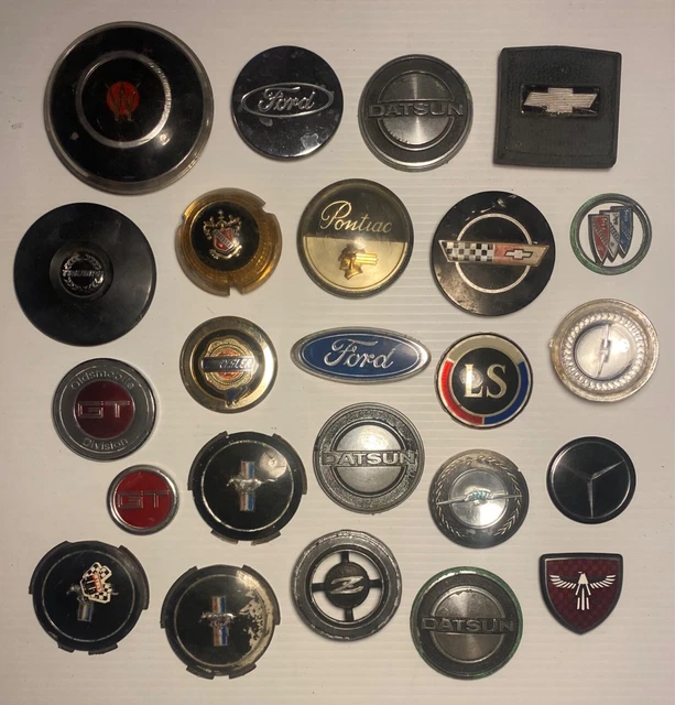 LOT OF (20) Assorted CAR EMBLEMS BADGE LPARTS 33.69 PicClick