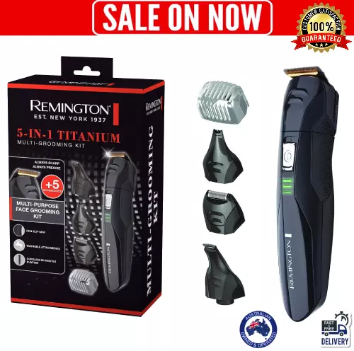 Remington Cordless Beard Trimmer Hair Body Clipper Shaver Groomer Rechargeable