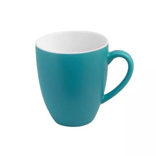 SALE 6x Mug Aqua 400mL Bevande Coffee Mugs Cups Hot Chocolate Cup Cafe Drinks