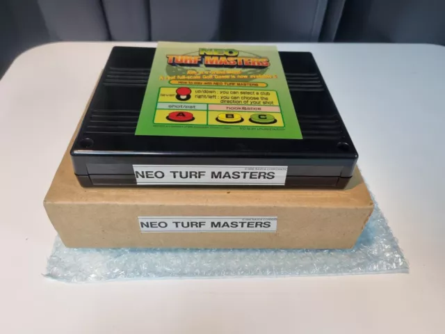 Neo Geo MVS, Neo Turfmaster.  Only Marquee, No ArtSet.