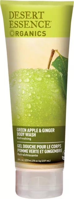 Green Apple & Ginger Body Wash by Desert Essence, 8 oz