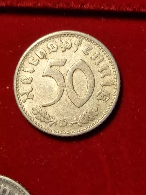 Deutschland 3. Reich 50 Pfennig 1942 D