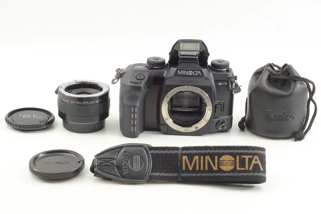 [MINT w/Converter] Minolta Maxxum Dynax Alpha 7 α7 a7 SLR Film Camera from JAPAN
