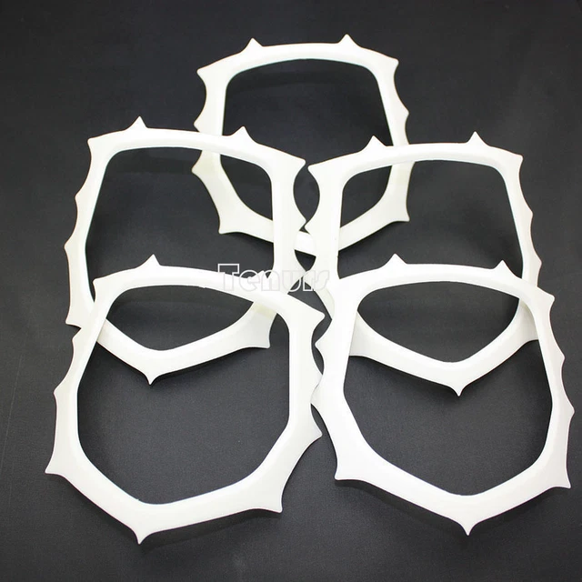 10pcs white Disposable Dental Plastic Rubber Dam Frame Holder