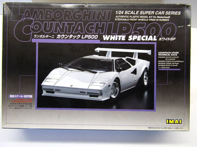 The 1/24 Lamborghini Countach LP500S from Tamiya, a review by