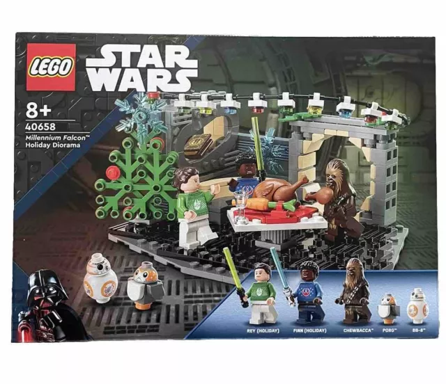 LEGO® - 40658 - Star Wars™ - Millennium Falcon™ – Weihnachtsdiorama -  Neu & OVP