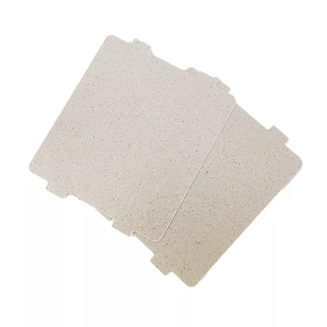 2 pz lenzuola forni a microonde 9,9 cm * 10,8 cm ispessimento piastre mica MagnetronAGH7