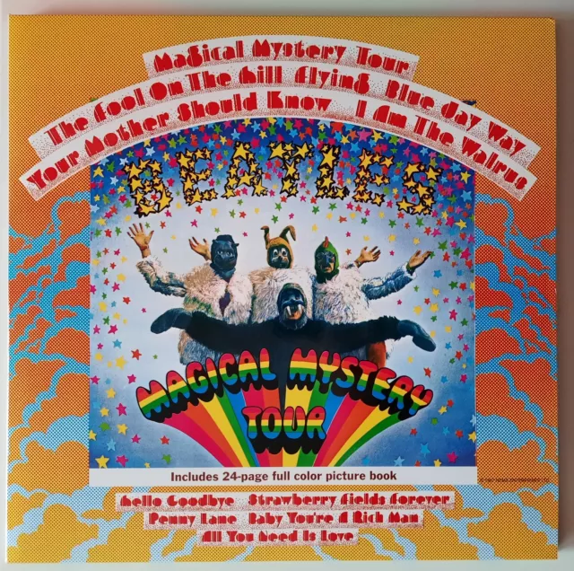 THE BEATLES - Magical Mystery Tour LP 2012 Capitol with book 180g Penny Lane