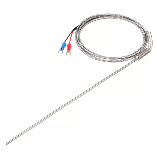K Type Temperature Sensor Probe 1.5M Cable 3mmx200mm Probe Thermocouple