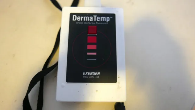 Exergen DermaTemp Infrared Skin Surface Thermometer DT1001Lt Works
