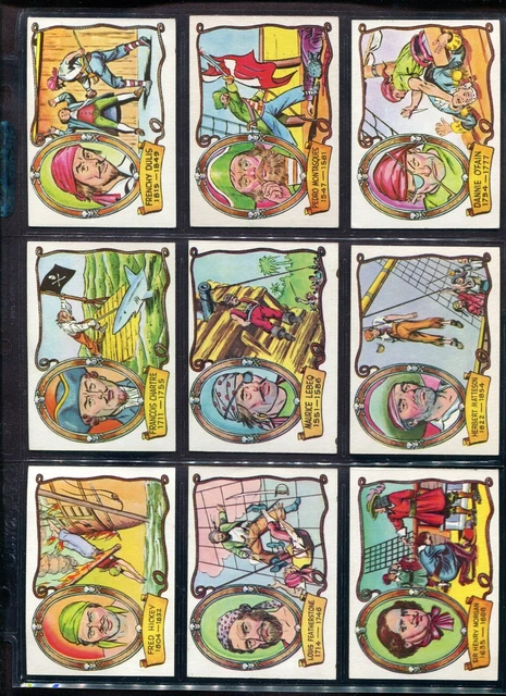 1961 Fleer Pirates Bold  (Lot of 23 Different cards)