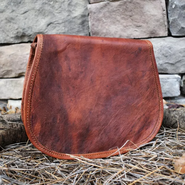 Sacoche Sac Authentique Vintage Super Qualité Cuir Porte-Monnaie Épaule Femmes