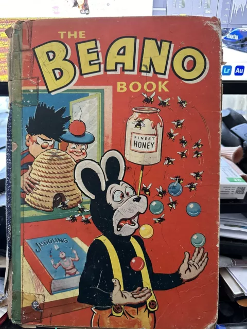 The Beano Annual 1958 Poor Condition