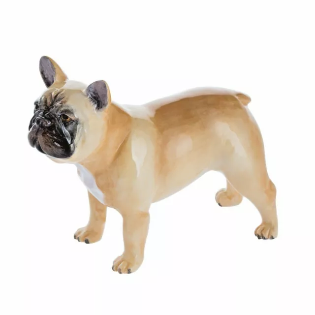 JOHN BESWICK Ceramic Dogs 2017 Issue - French Bulldog in Fawn