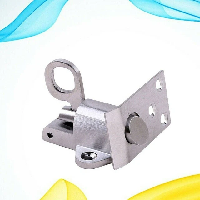 Nuova porta door lock bulloni serratura molla chiavistello metallo inossidabile autochiudente