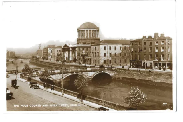 The Four Courts And River Liffey Dublin   (Rp)