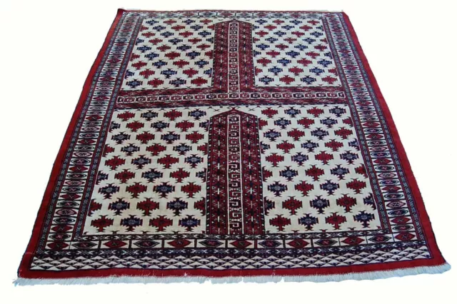 Antik Jomud  Hatschlu Teppich Turkmenistan 173x155  rug Tapis Tappeto alfombra 3