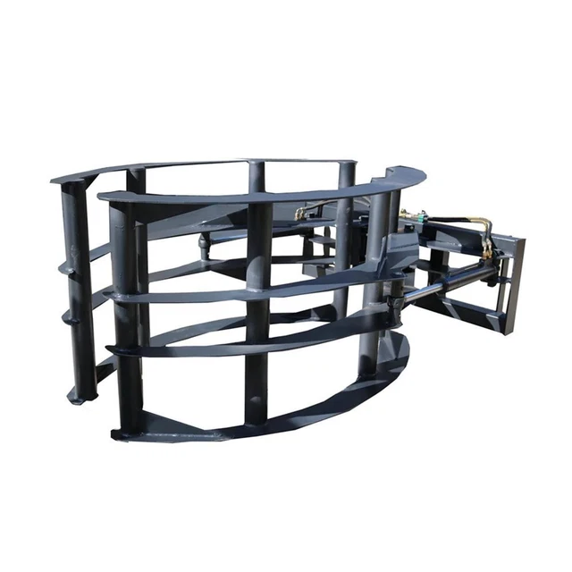 Landy Industries Round Hay Bale Grab for Skid Steer