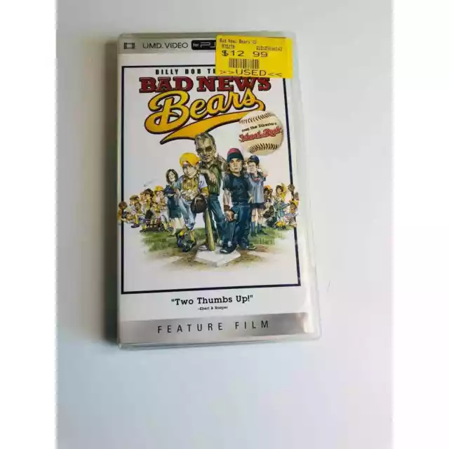 Bad News Bears UMD 2005 pantalla ancha Sony PSP Classic