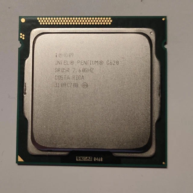 INTEL PENTIUM G620 Sockel 1155 2x2.60GHz Dual-Core CPU EUR 1,99 ...