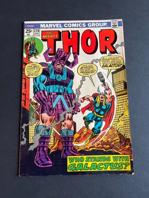 Thor #226 - 2nd Appearance of Firelord (Marvel, 1974) VG+/Fine
