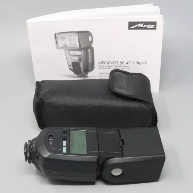 Metz Mecablitz 58 AF-1 Digital Electronic Flash for Canon Digital Cameras