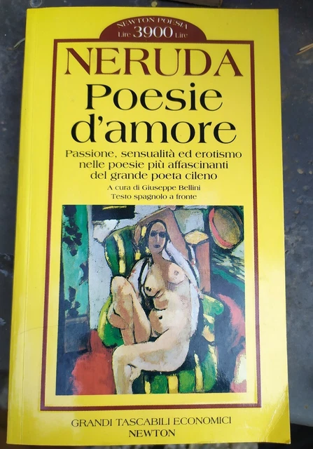 GRANDI TASCABILI ECONOMICI Newton Poesie D'Amore Neruda 1996 EUR 2,50