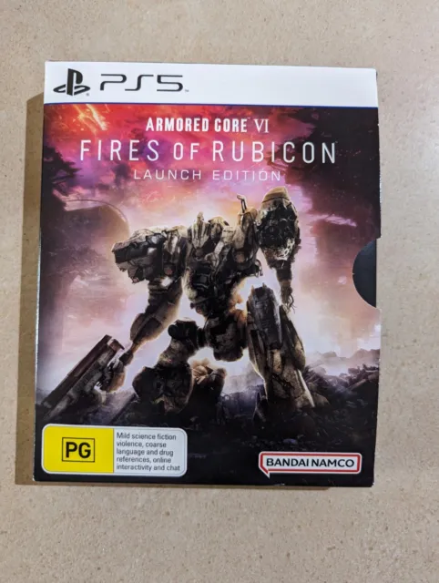 Bandai PS5 Armored Core VI Fires Of Rubicon Launch Edition, armored core ps5  