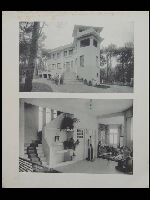 LA BAULE, VILLA La Corvette Planche 1930 Adrien Grave, Margotin
