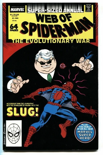 Web of Spider-man Annual #4  Marvel Comic Book 1988 NM