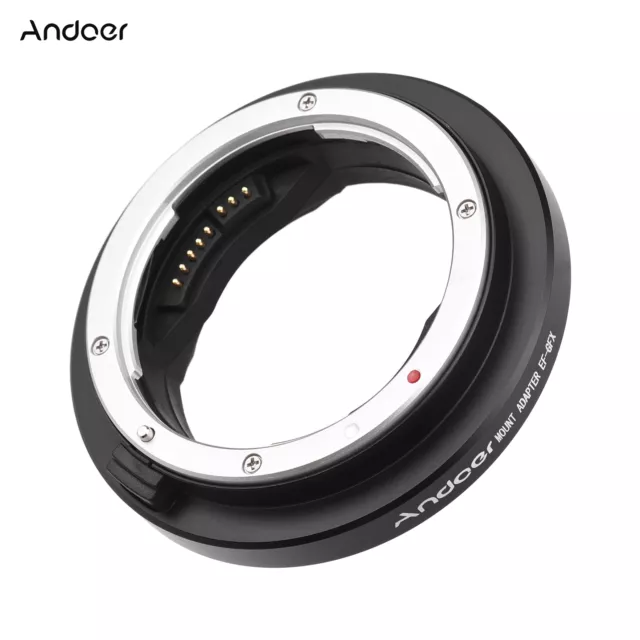 Camera Lens Adapter Ring Auto Focus f/Canon EF-mount Lens to FujiFilm GFX-mount