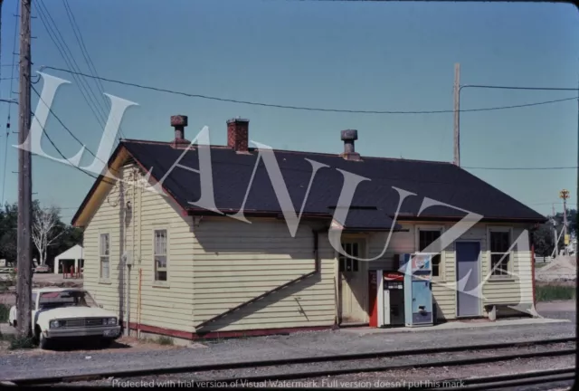 SOO LINE Thief River Falls MN station Aug 1991