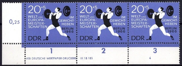 DDR 1966, Mich.-Nr.: 1211 ** DV  FNr. 4