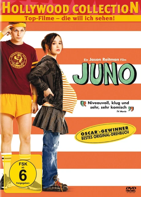 JUNO DVD OscarGewinner Bestes Drehbuch, FSK 6, Ellen Page EUR 6,95