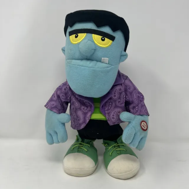 Hallmark Frankenstein Sings Monster Mash Dancing Plush Halloween - Tested Works